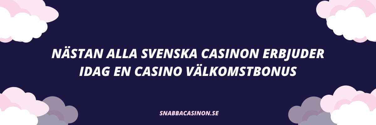 Casino välkomstbonus