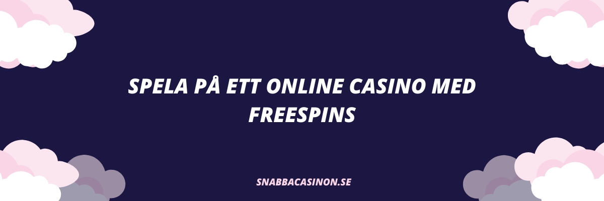 Casino med free spins