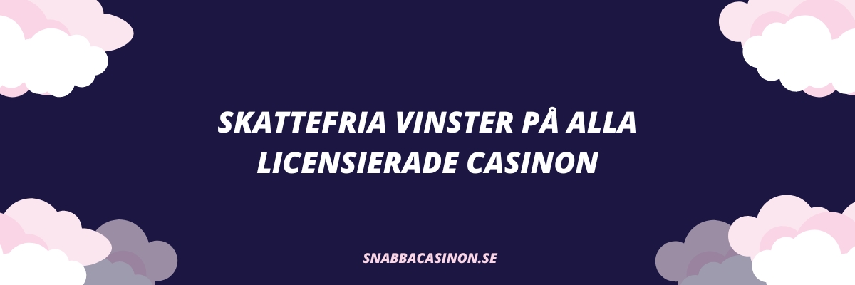 Casinon med svensk licens