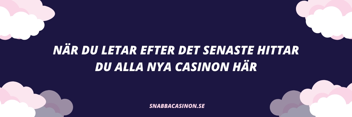 nya casinon med svensk licens